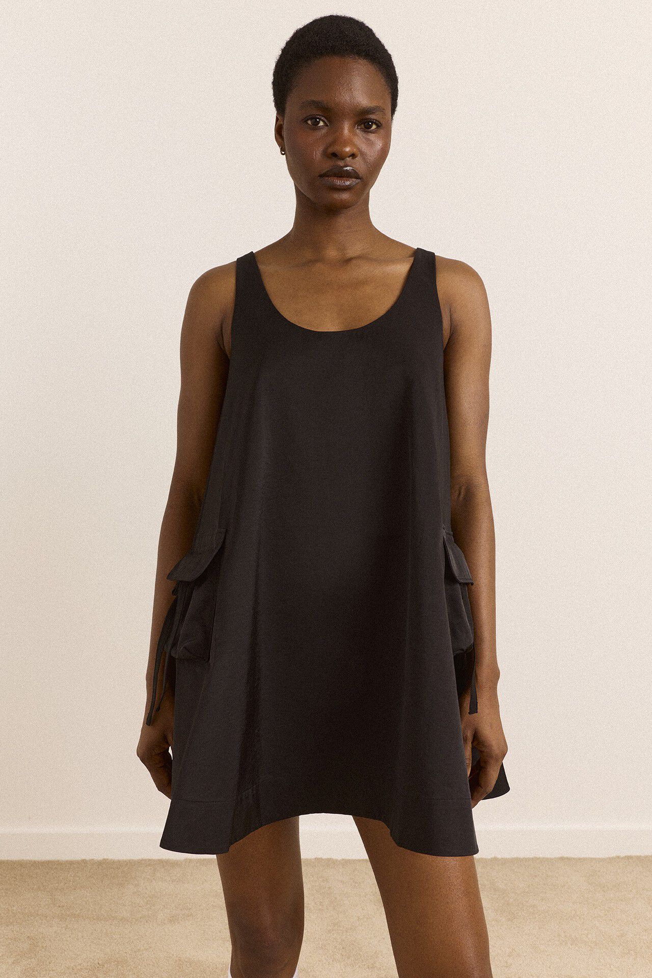 CAIRO MINI DRESS - BLACK