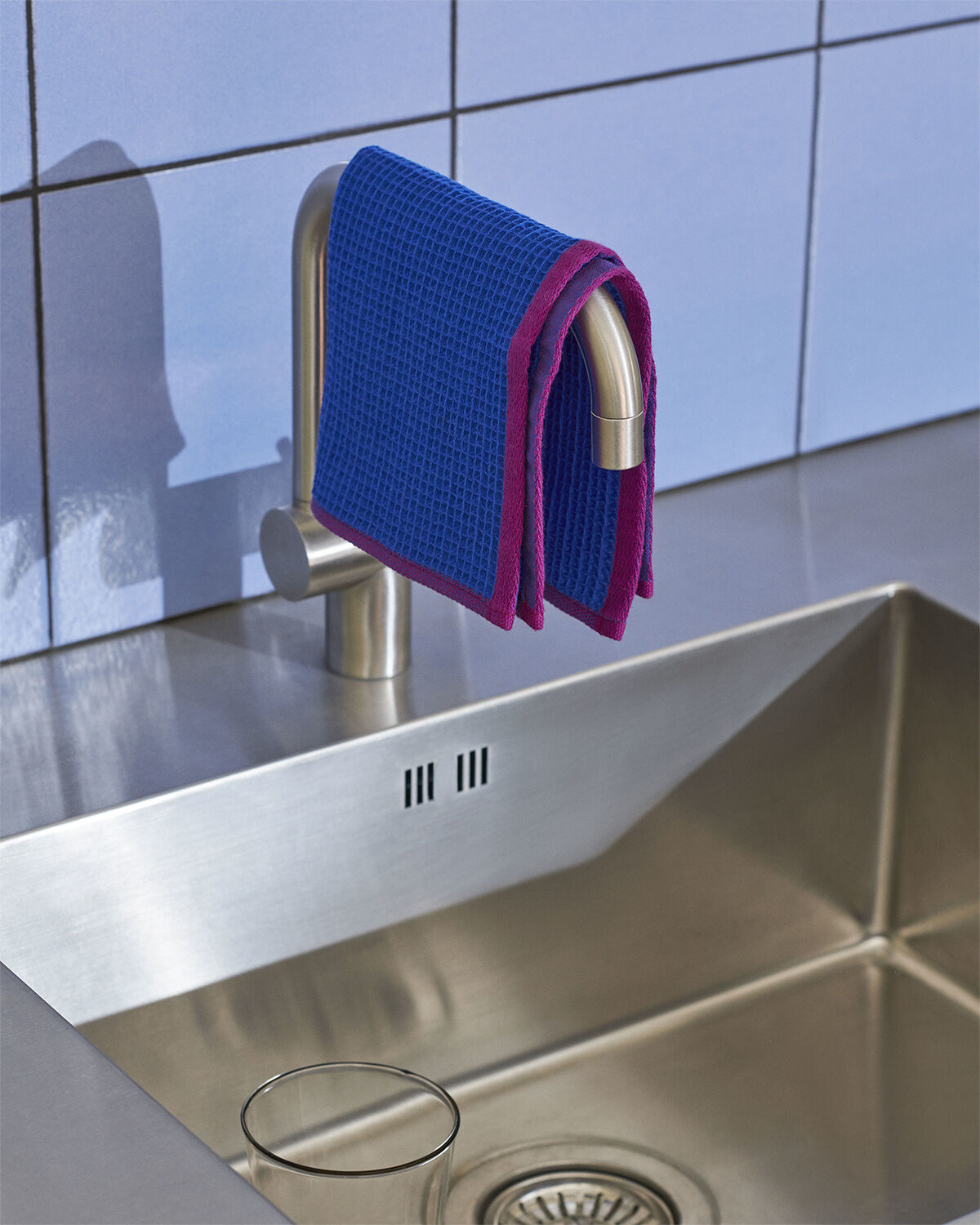 Canteen Dish Cloth-Set of 2-Blue/fu