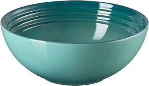 Le Creuset Signature stent&oslash;j dyb tallerken 16cm Bleu Riviera