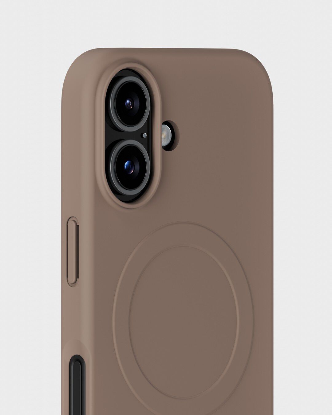 Soft Magsafe Case iPhone 16 Mocha Brown