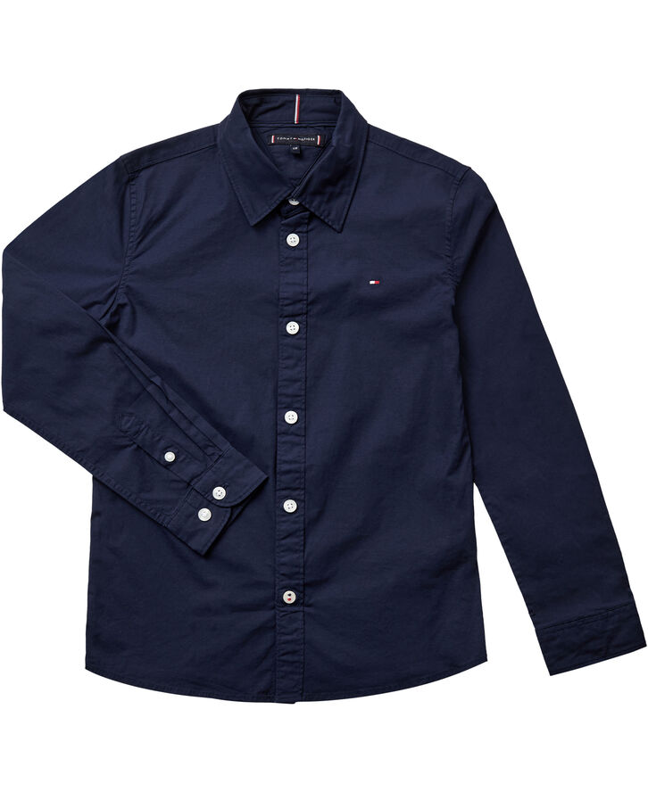 SOLID STRETCH POPLIN SHIRT L/S