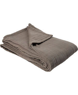 Cozy bedspread stonewashed