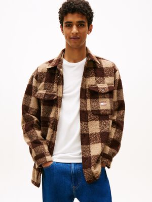 TJM CHECK OVERSHIRT EXT