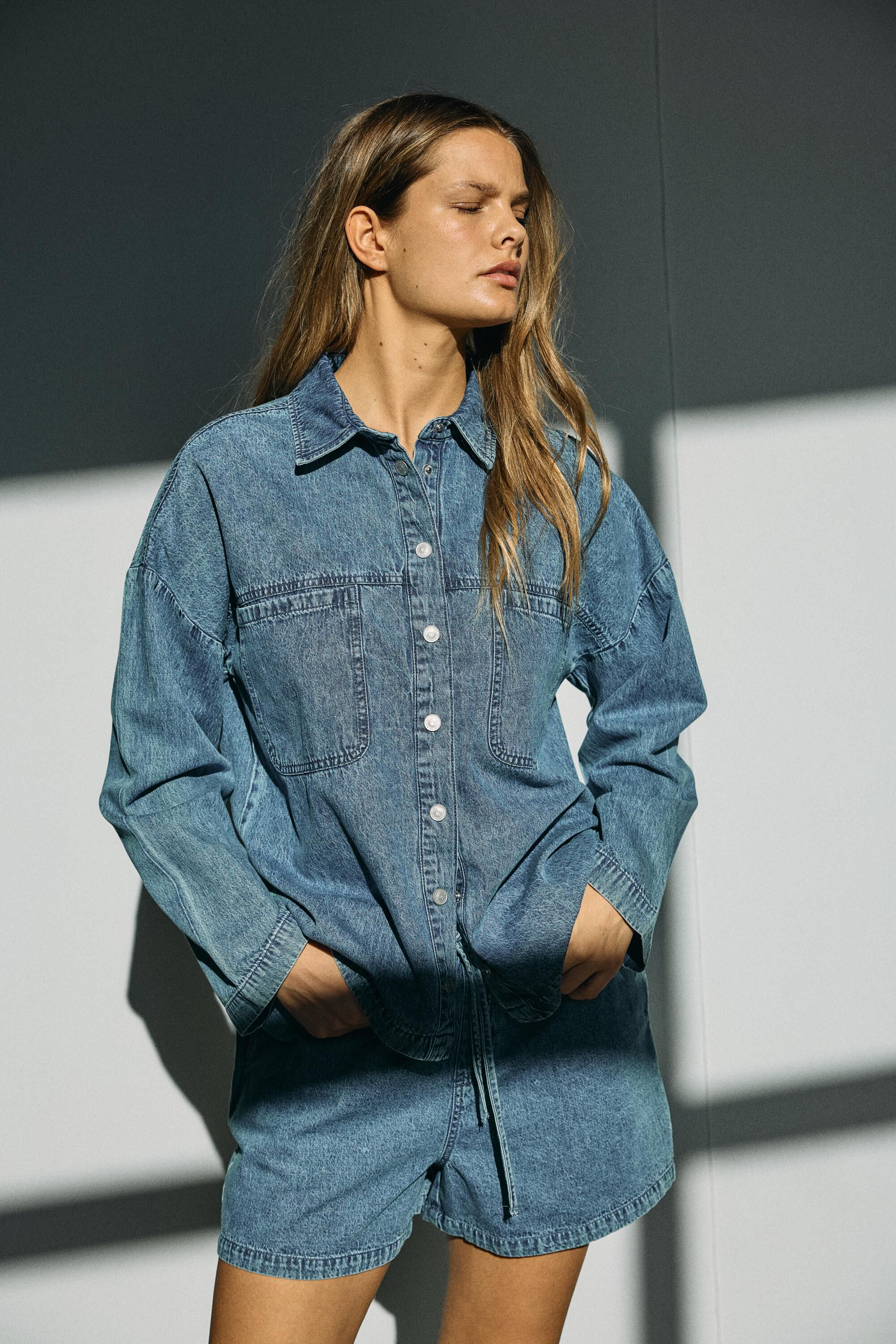 Nmenza L/S Oversize skjorta Mg004Mb Noos