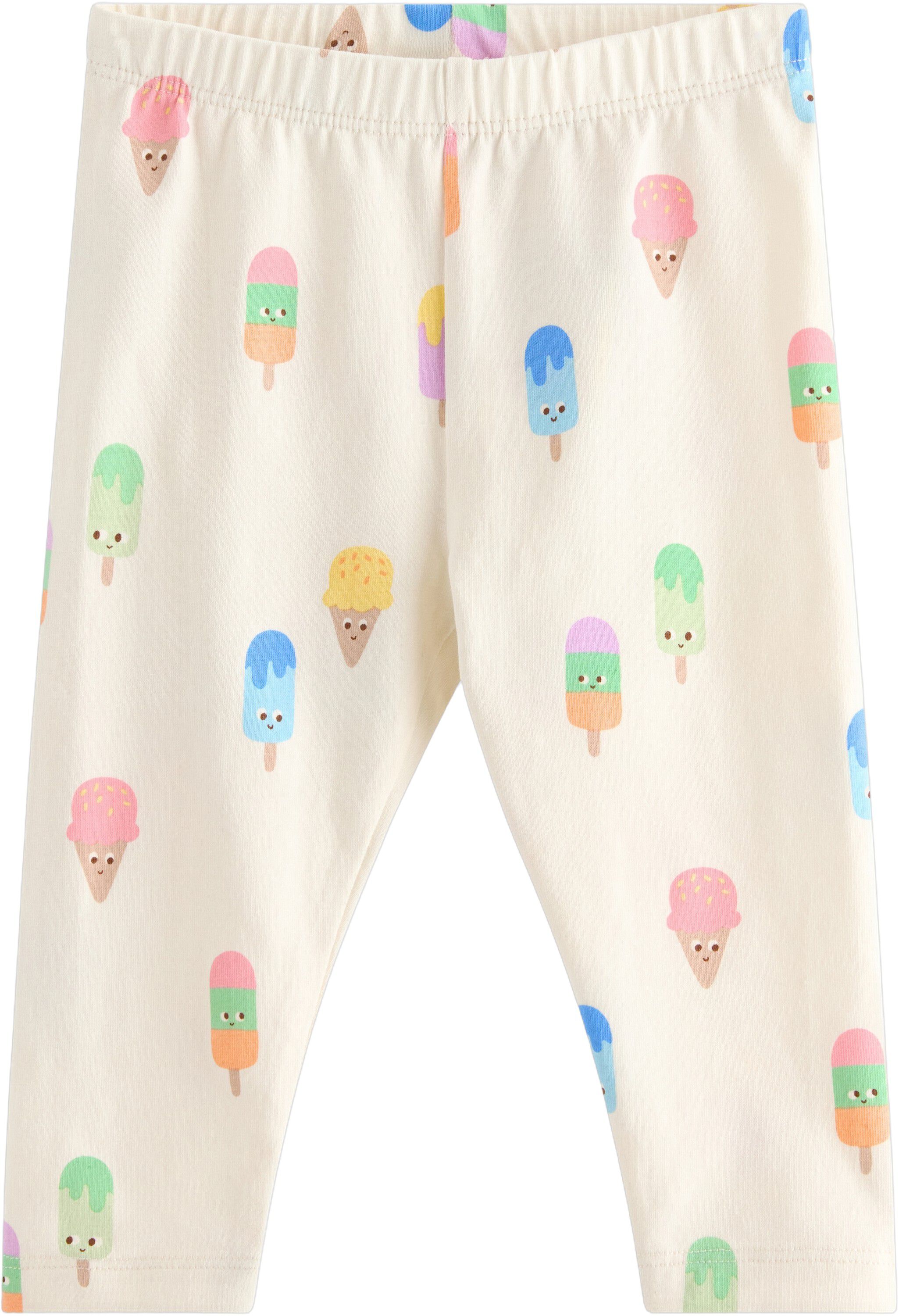 Leggings med heldekkende m&oslash;nster.