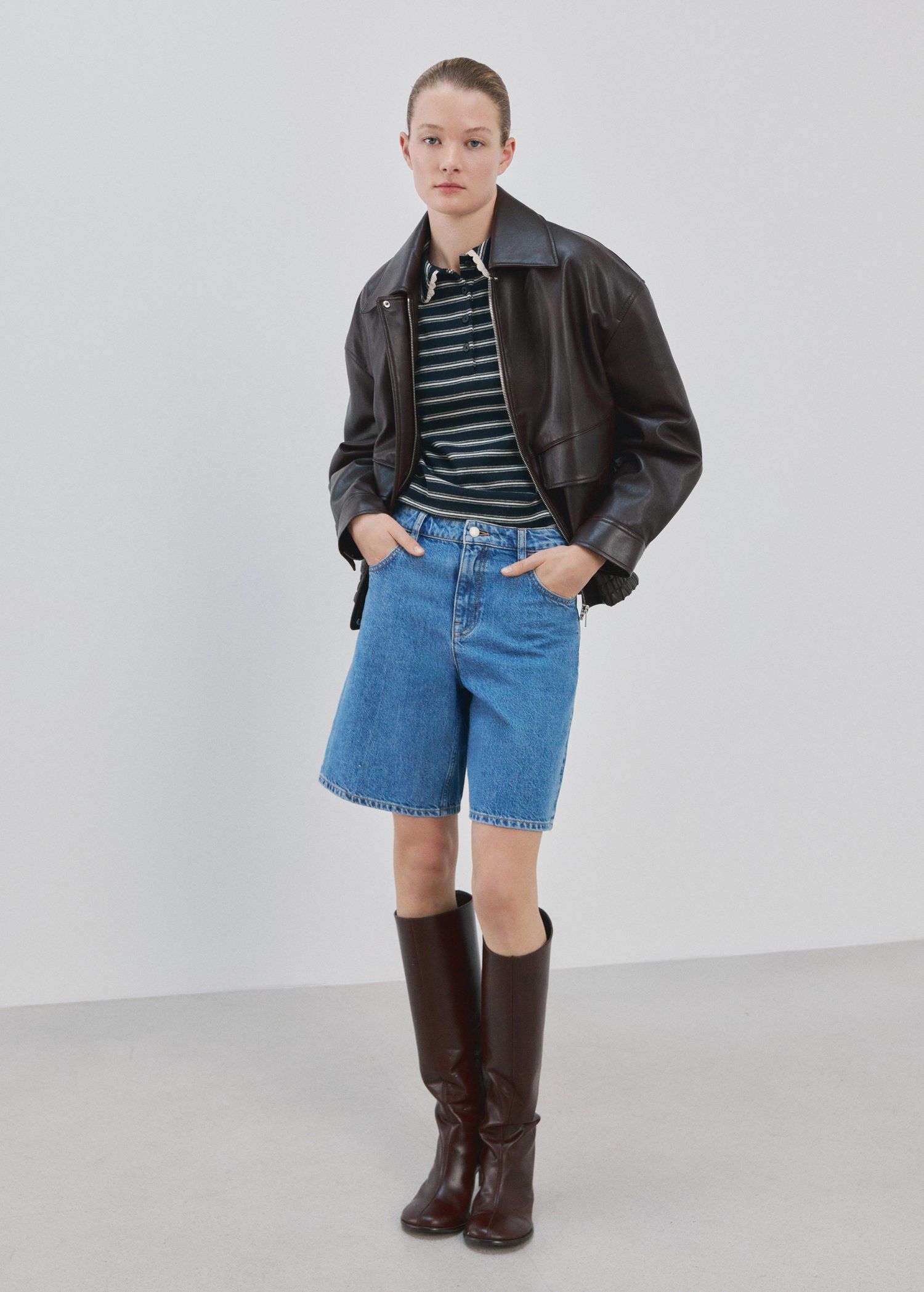 Fastone striped polo