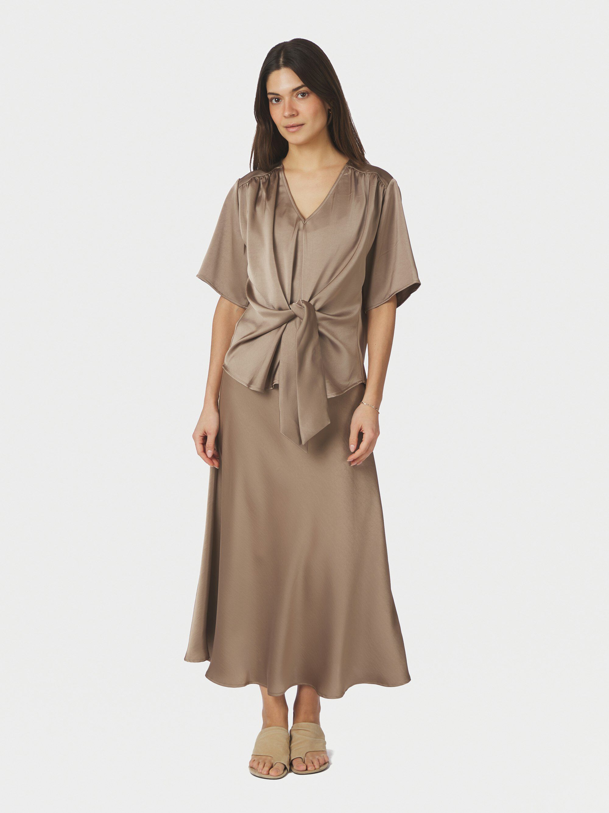 Casadia Heavy Sateen Blouse
