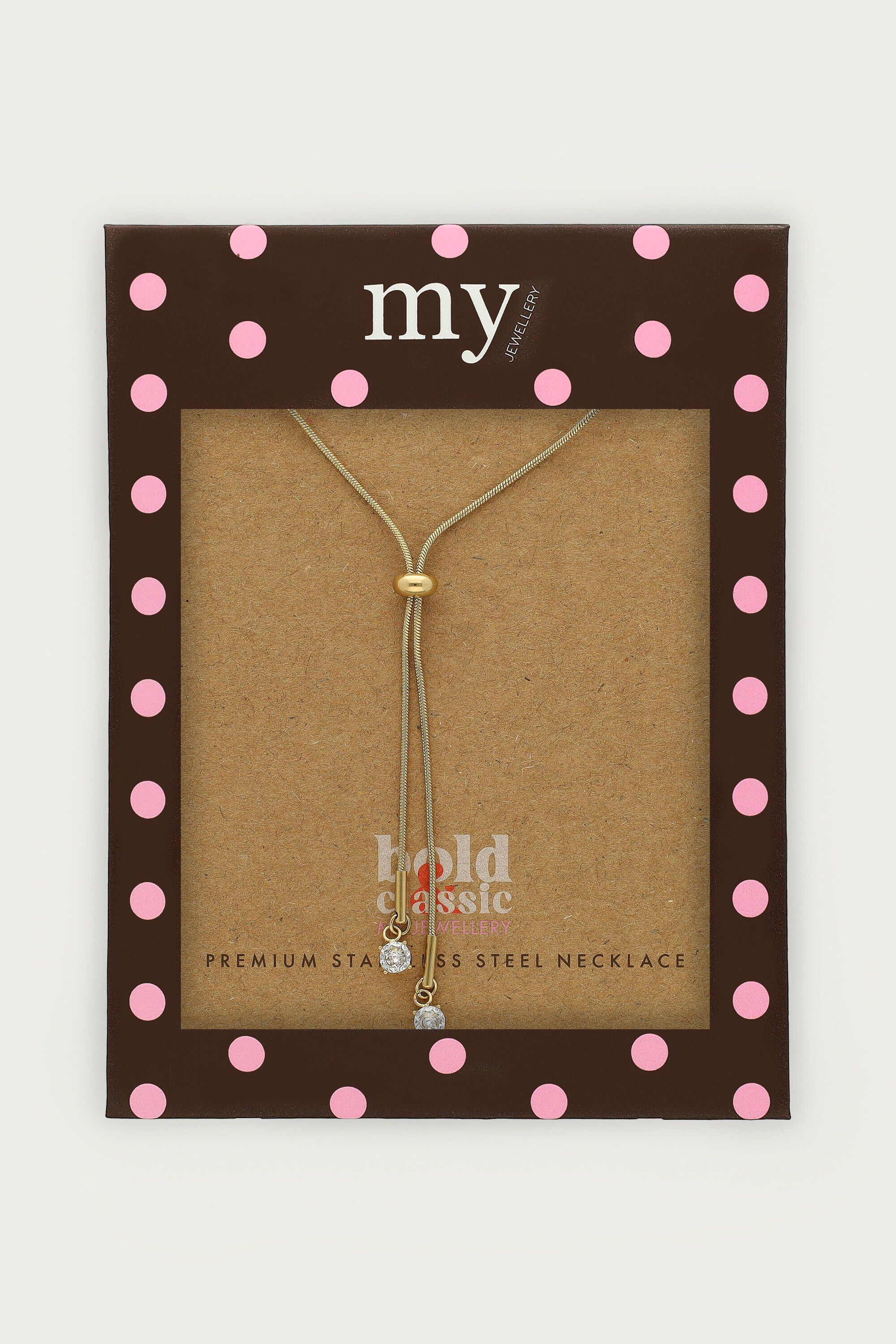 Necklace strings fine strass