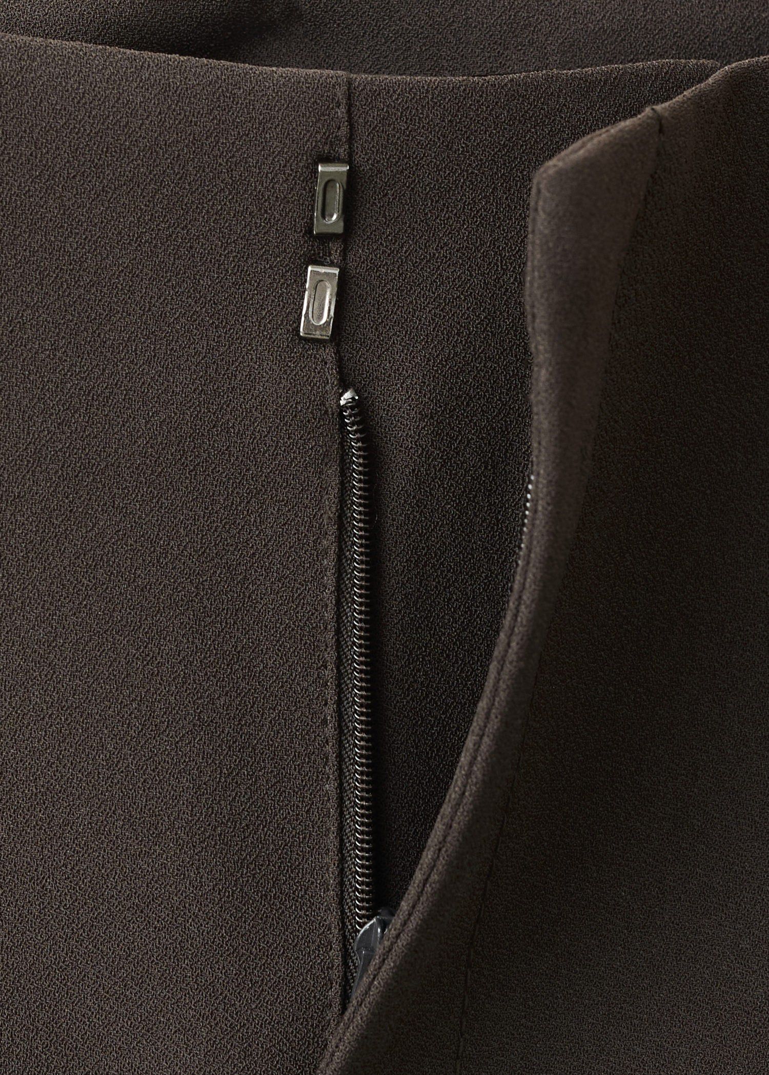Plain short tab-top curtains