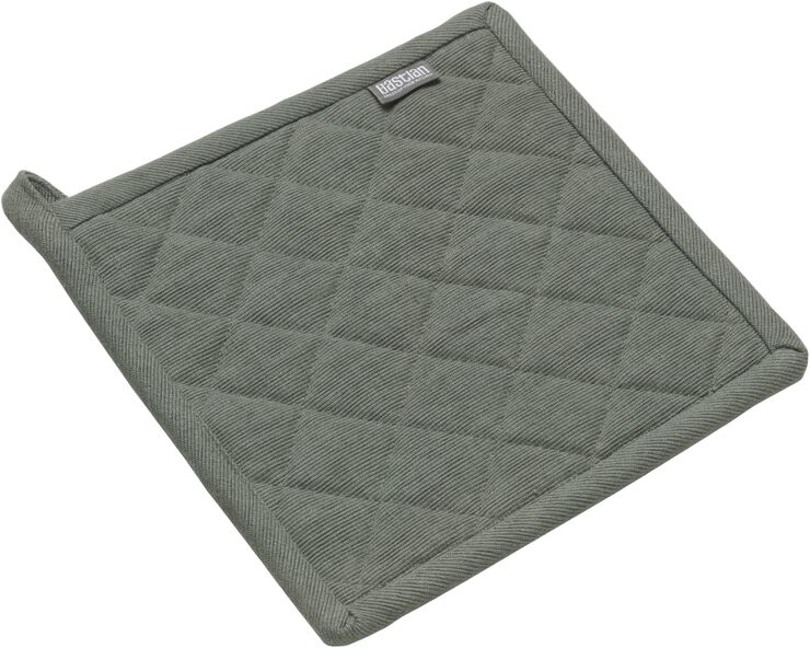 Grytlapp 22,5x22,5 cm Olivgrön