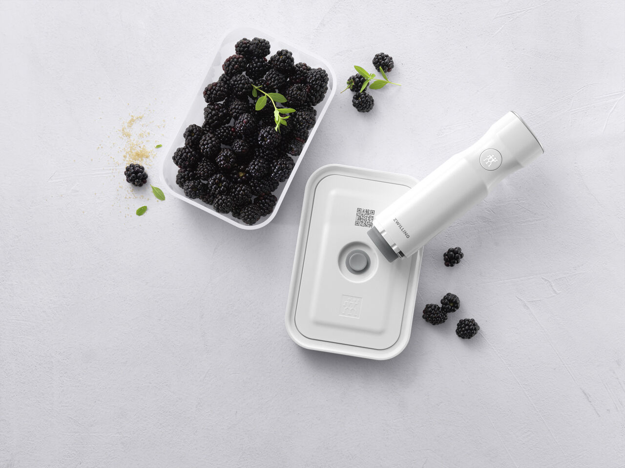 Fresh & Save Vakuum box M St-Gr rekt plast