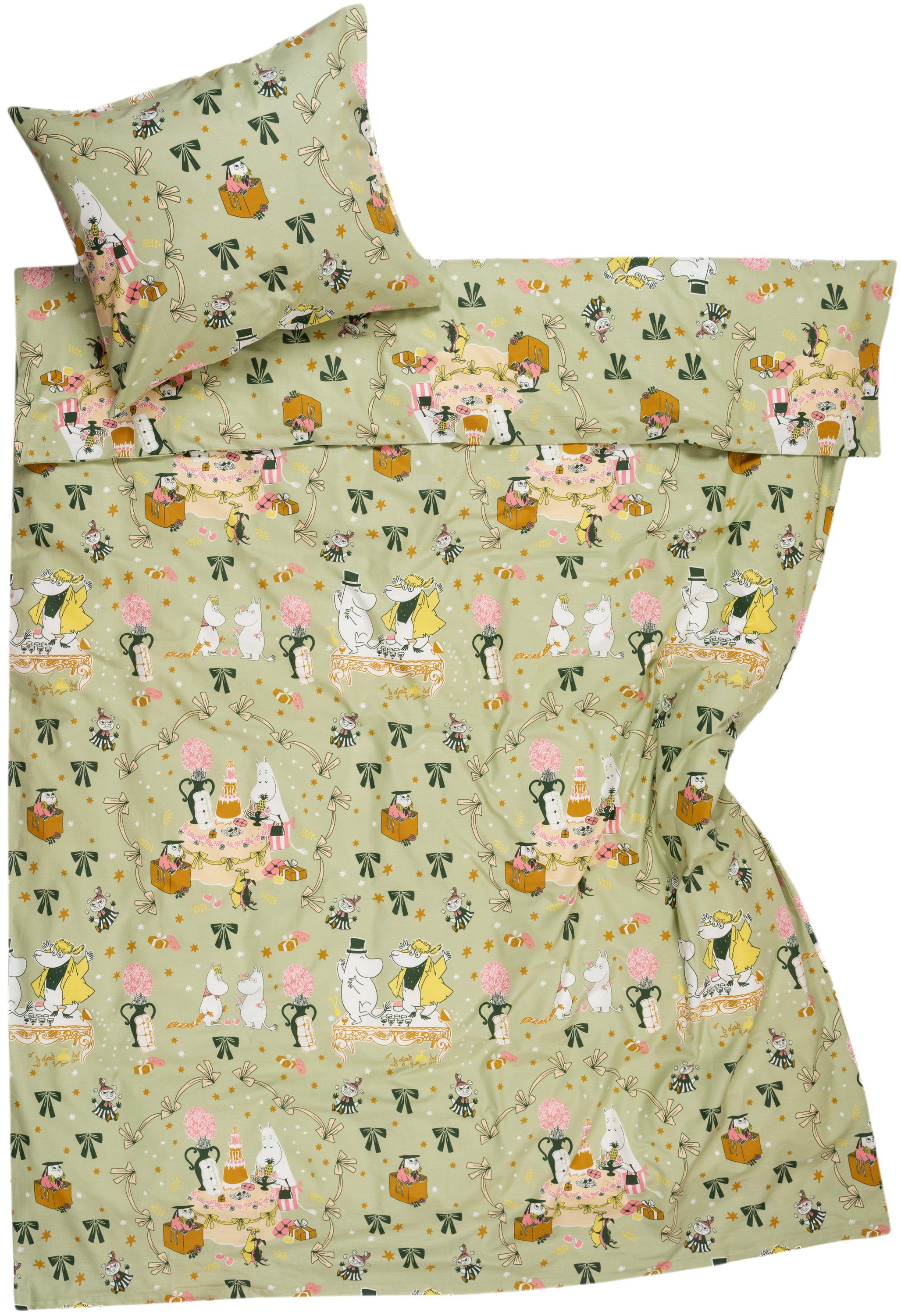 Moomin senges&aelig;t 140x200 DK Gift of Love, GOTS