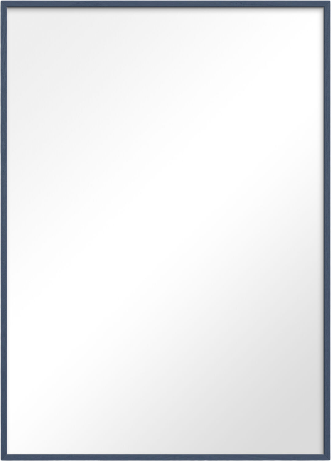 Indian Teal Wood Mirror