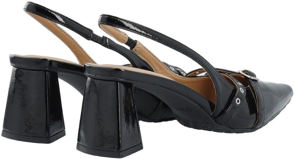BIAMARALYN Buckle Slingback Faux Leather