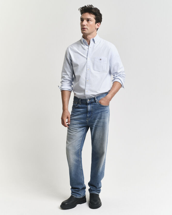 REG CLASSIC OXFORD STRIPE SHIRT