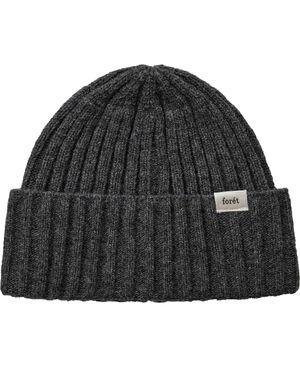RELAX RIB LAMBSWOOL BEANIE