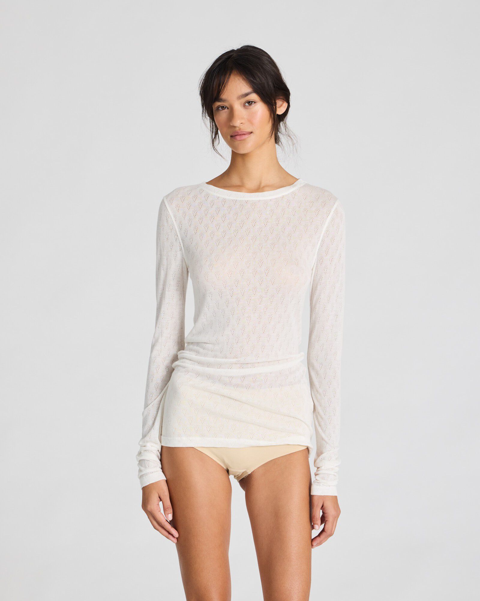 Fermi L/S Silk Top