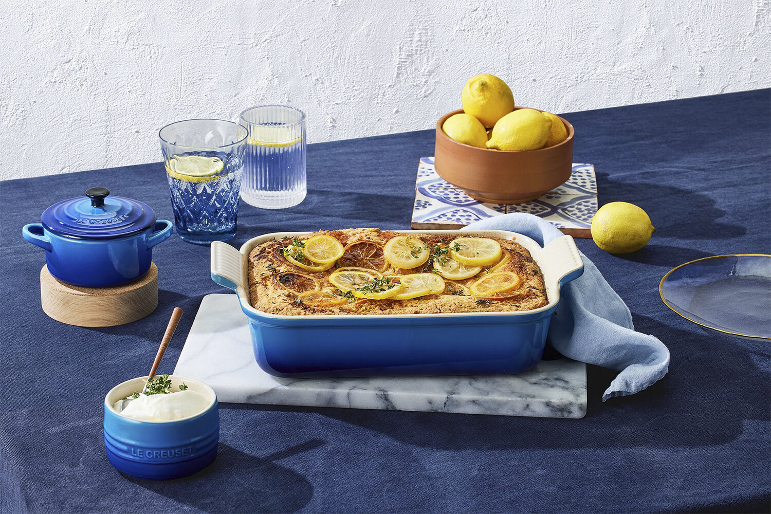 Heritage ugnsform 19/14 Azure Blue