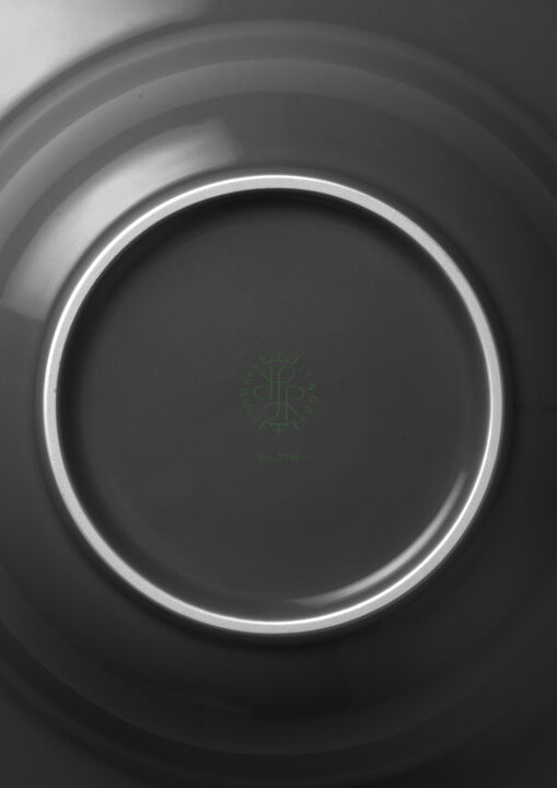 Rhombe Earth Dyb tallerken Ø24. 5 cm slate