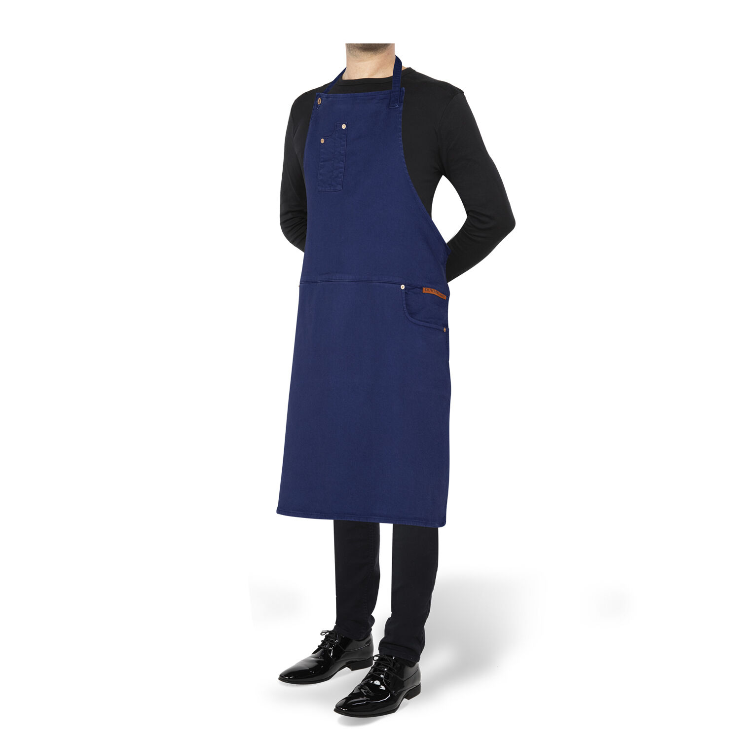 5 Pocket Comfort Fit Apron Dark Blue