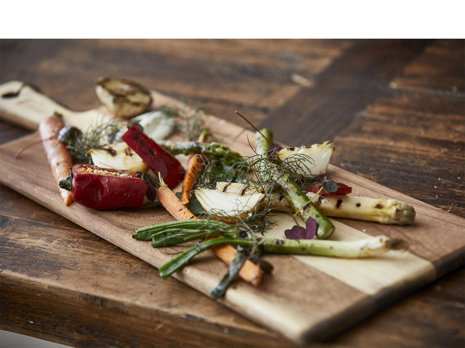 Serveringsbr&auml;da 46x15 cm Akaciatr&auml;