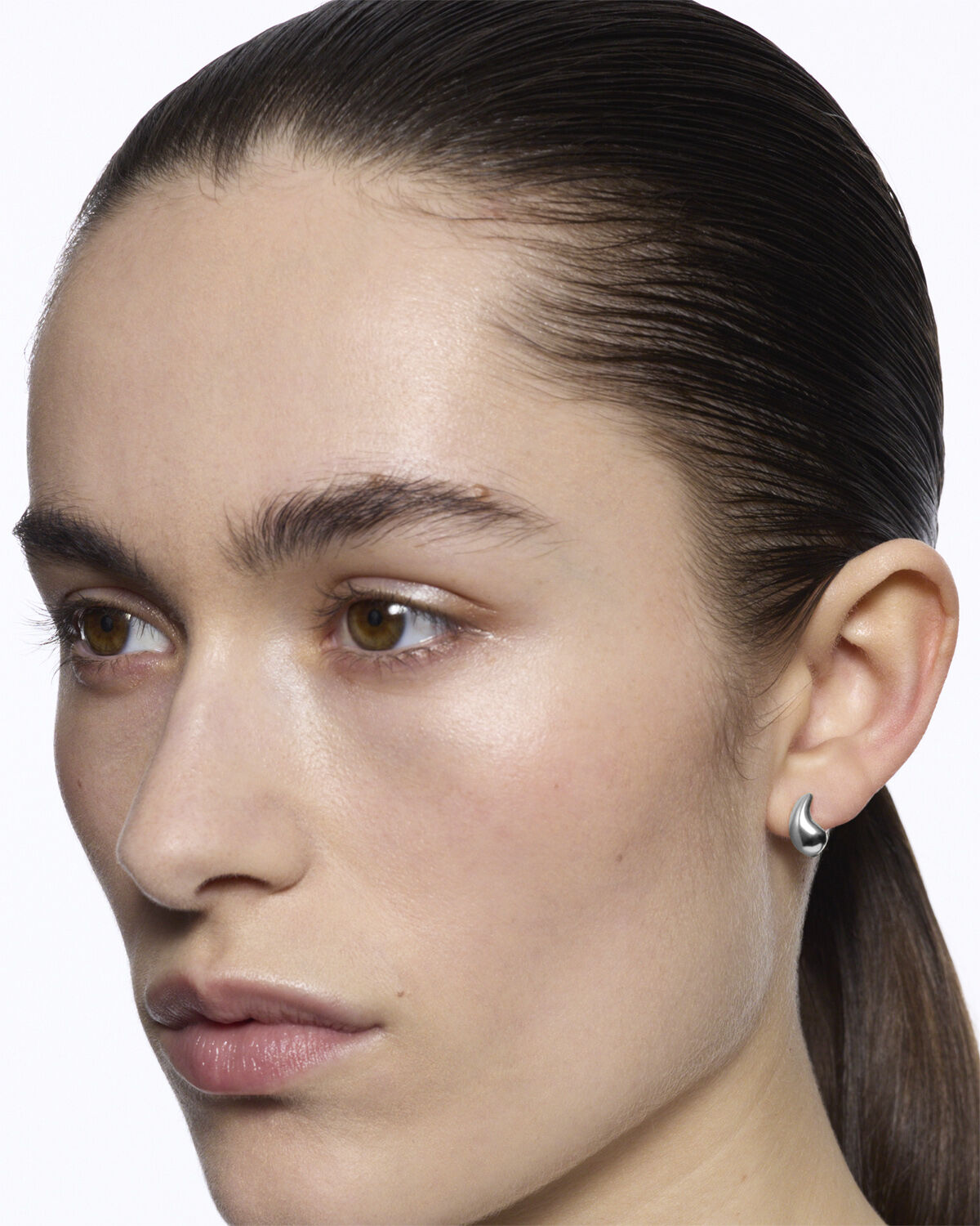 Sagene Trail Huggie Silver