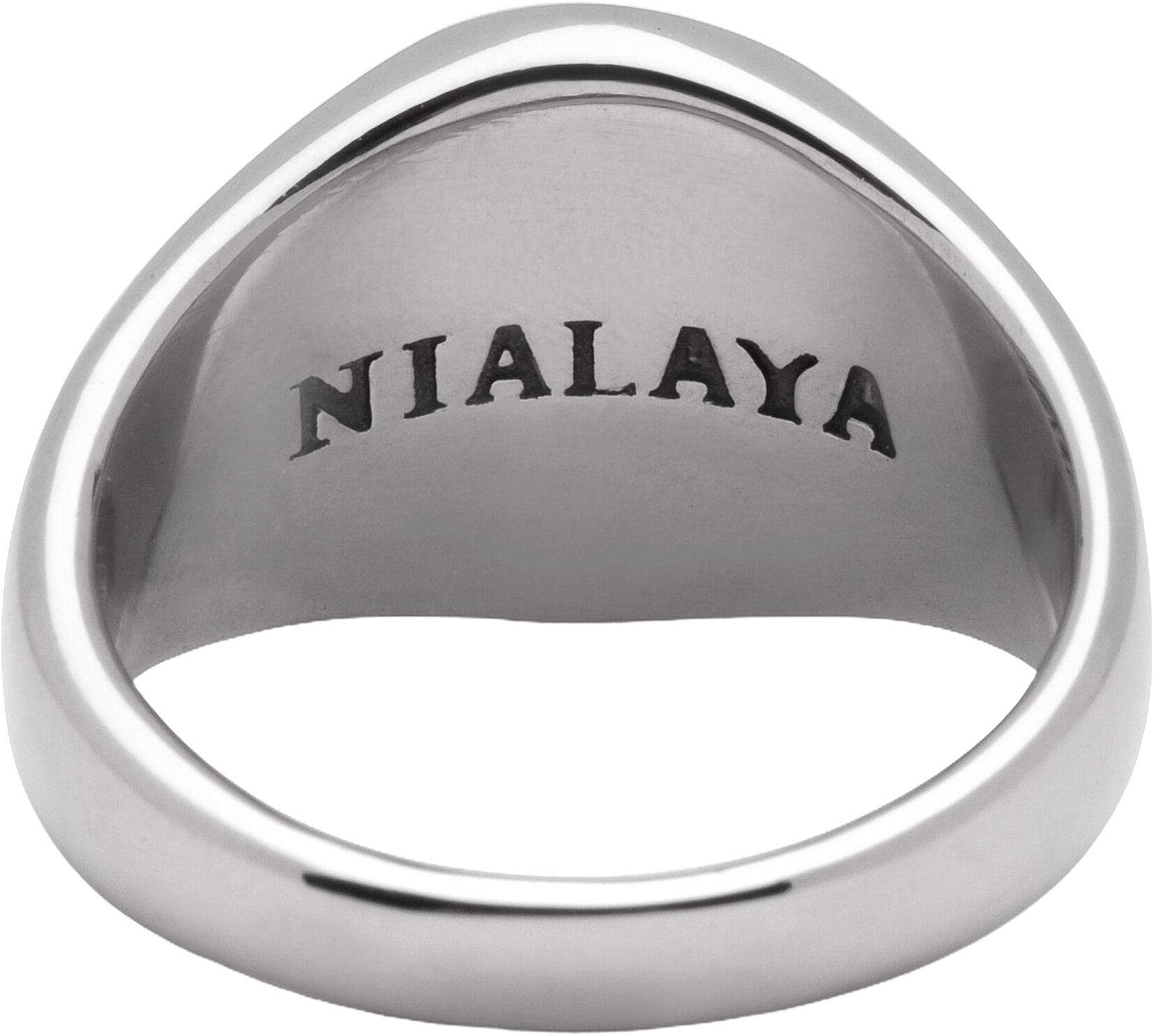 Men's Stainless Steel Crest Ring