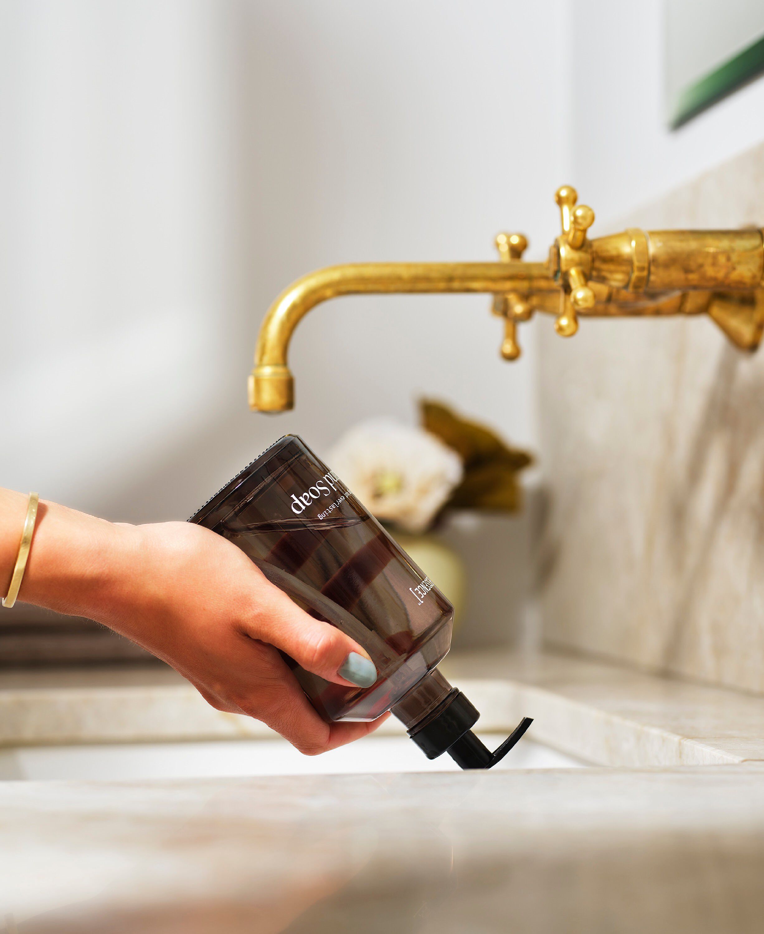 H&aring;nds&aelig;be - Glasdispenser + 2 Refills (Parfume fri/Sensitiv)