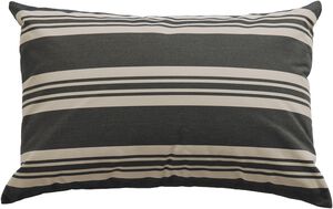 Fossflakes utomhuskudde 40x60 cm. M&ouml;rkbl&aring; randig