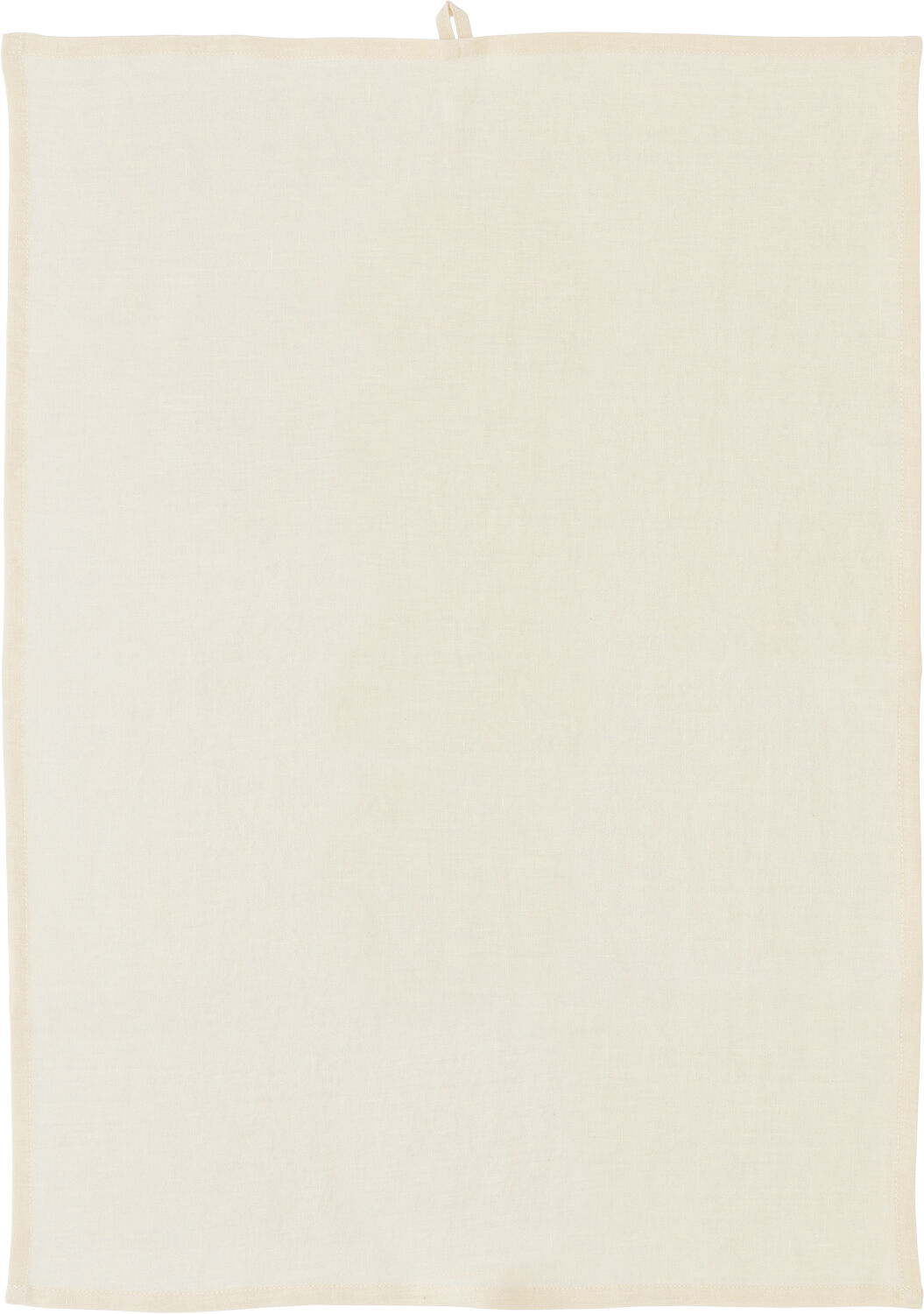 K&ouml;kshandduk 50x70 Pure Linen Ecru