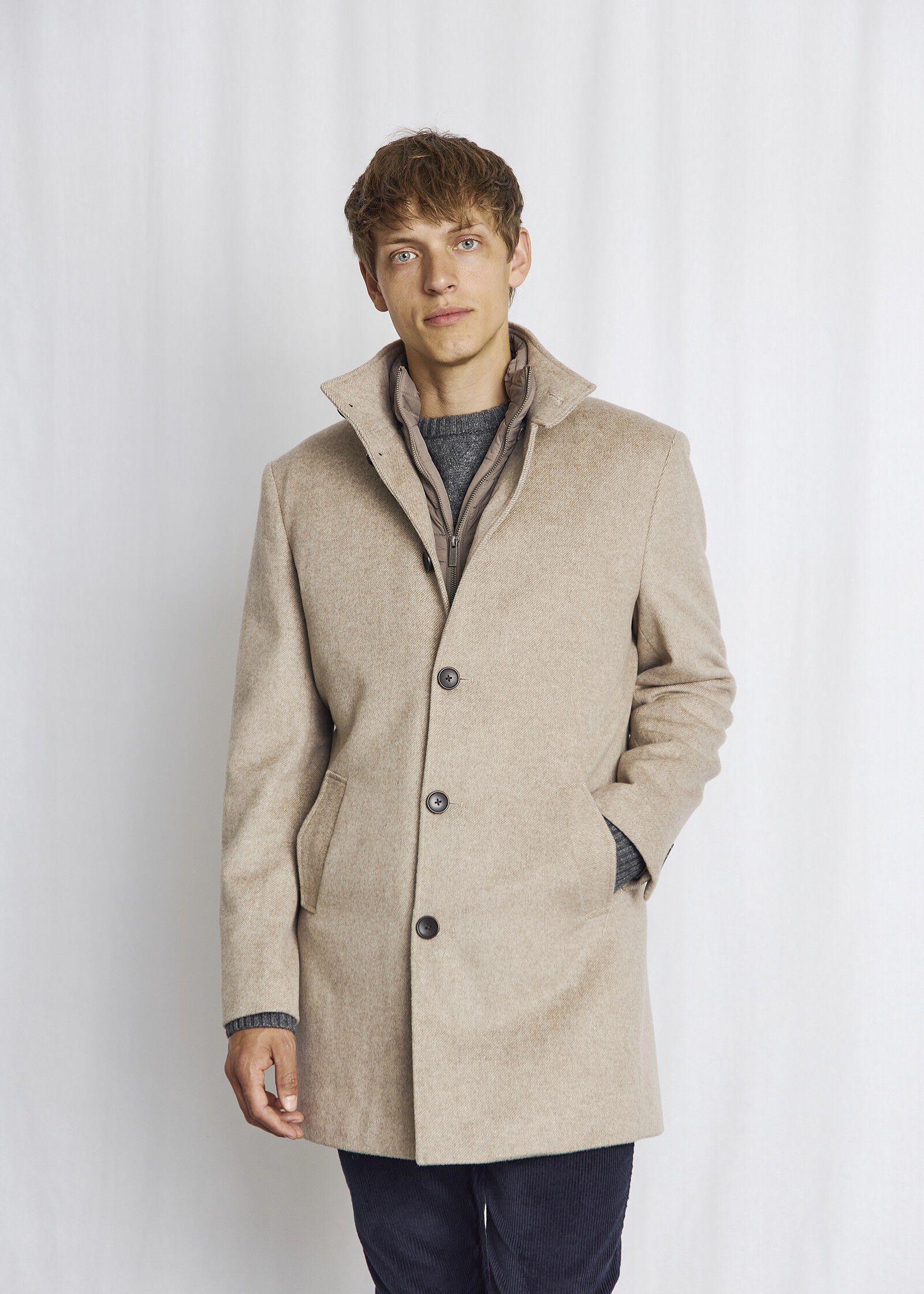 Bs Ontario Slim Fit Coat
