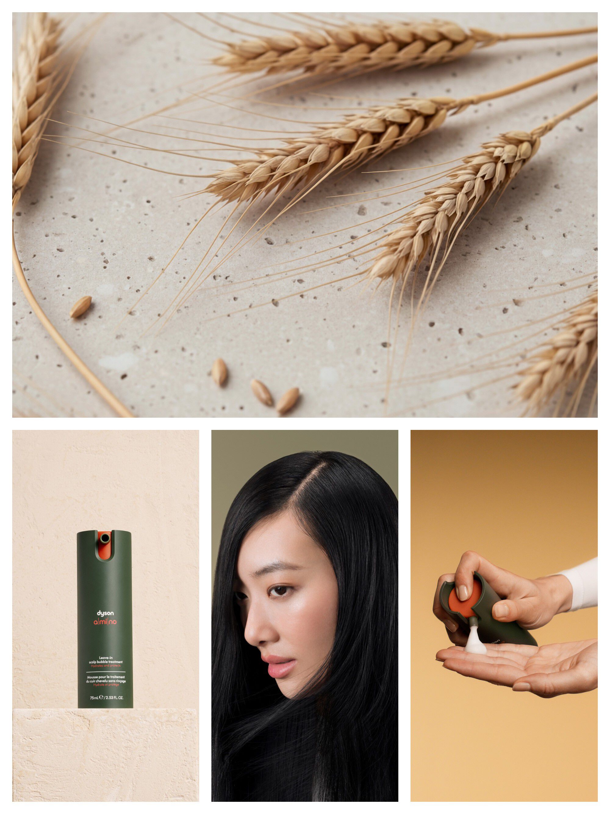 Dyson Amino leave-in scalp bubble treatment