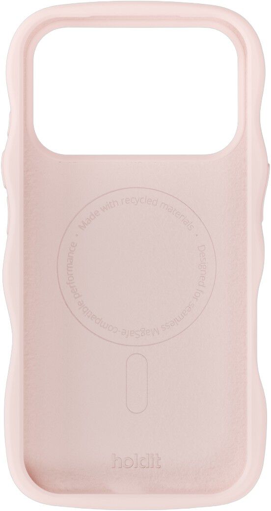 Wavy Silicone MagSafe C. IPH18ProMax/17ProMax Ballerina Pink