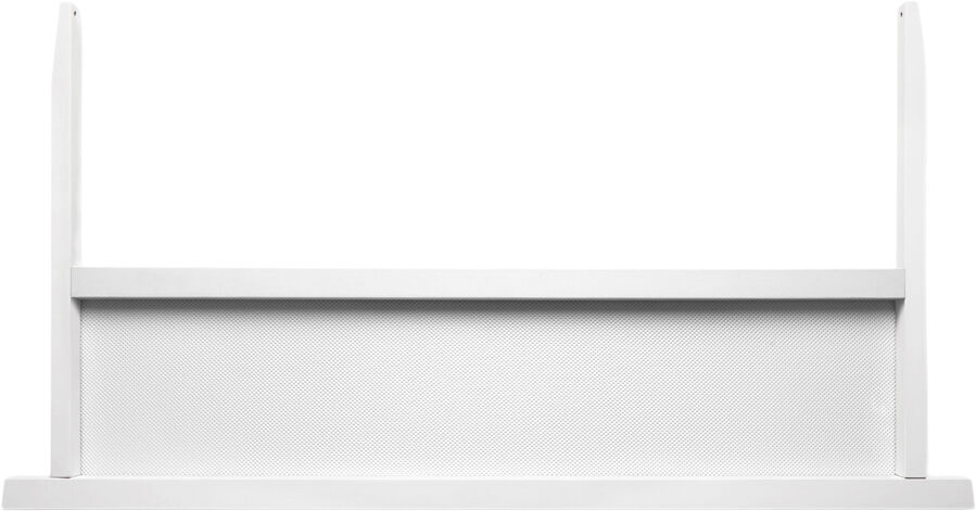 Ombygningss&aelig;t til Luna babyseng 120 cm, Hvid