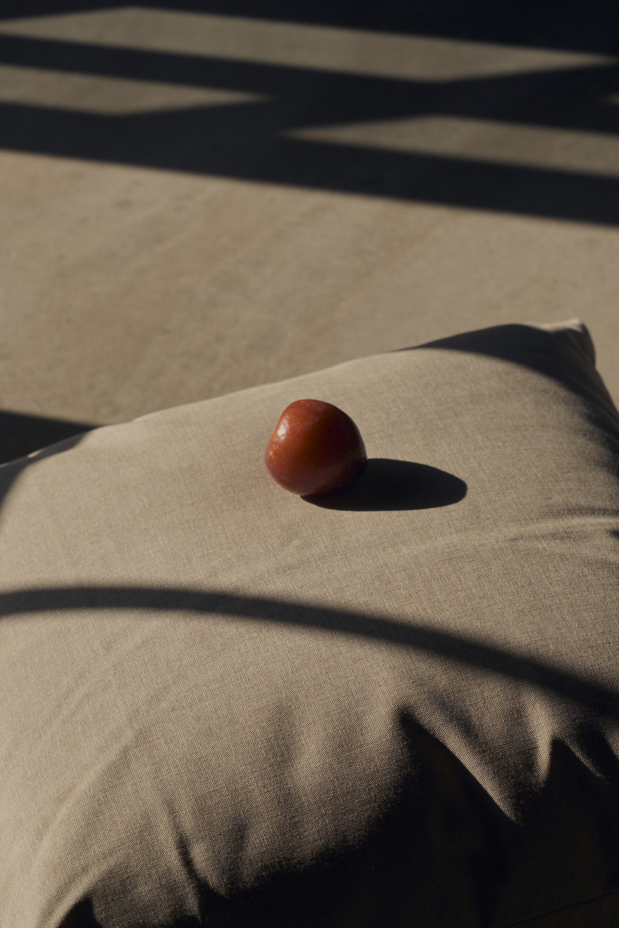 Fossflakes utomhuskudde 40x60 cm. Sand