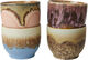 70s ceramics café cups lagoon set of 4