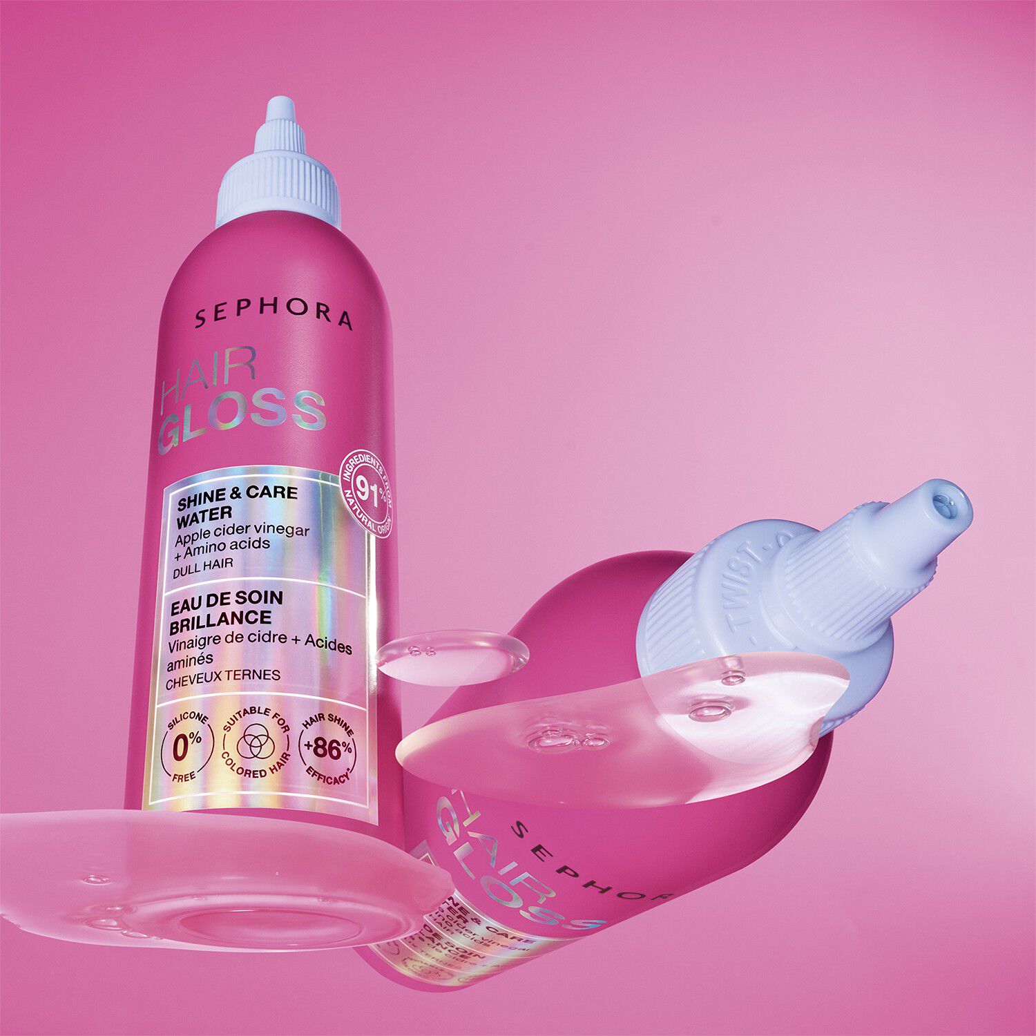 Shine & Care Hair Gloss Water - H&aring;rglans