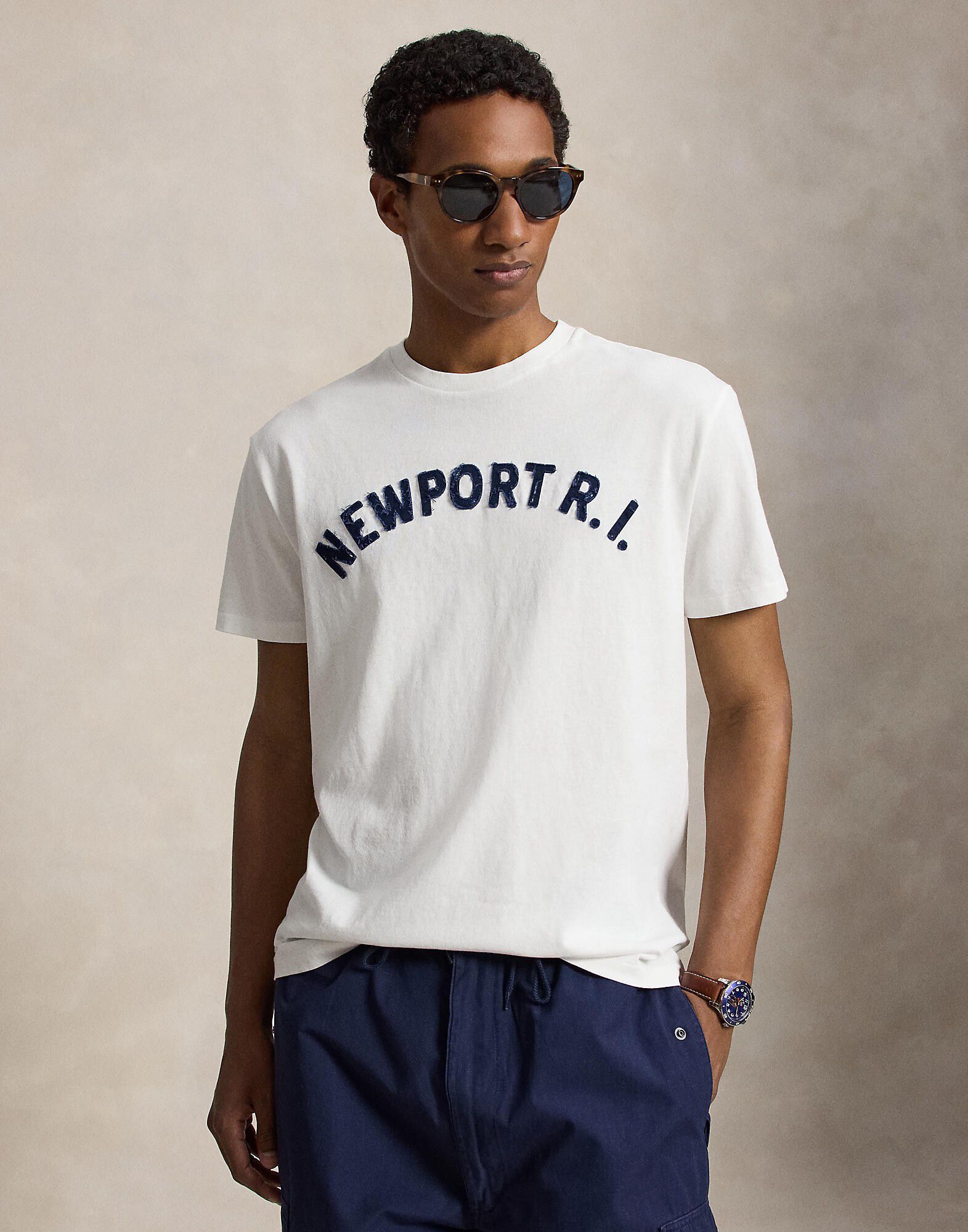 Classic Fit Jersey Graphic T-Shirt