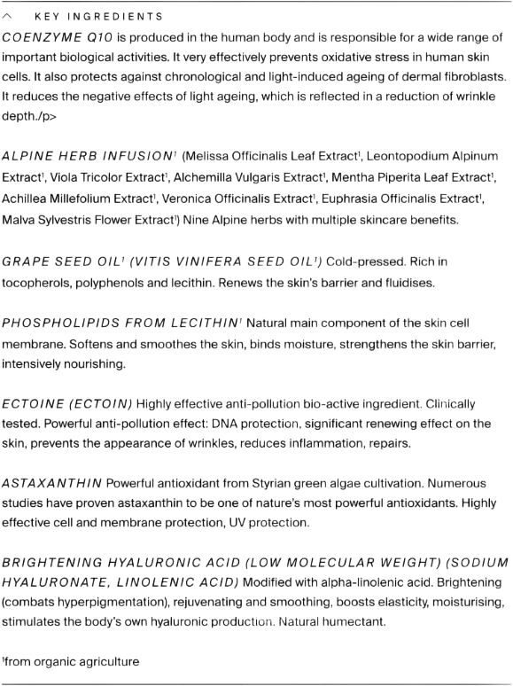 Organic Rich Moisture & Firming Facial Cream