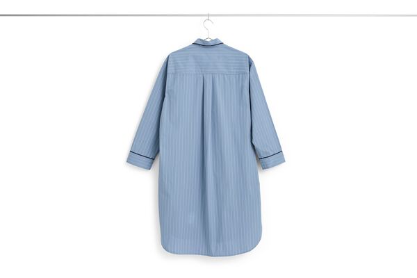 Fineline Long Nightshirt-S/M-Blue
