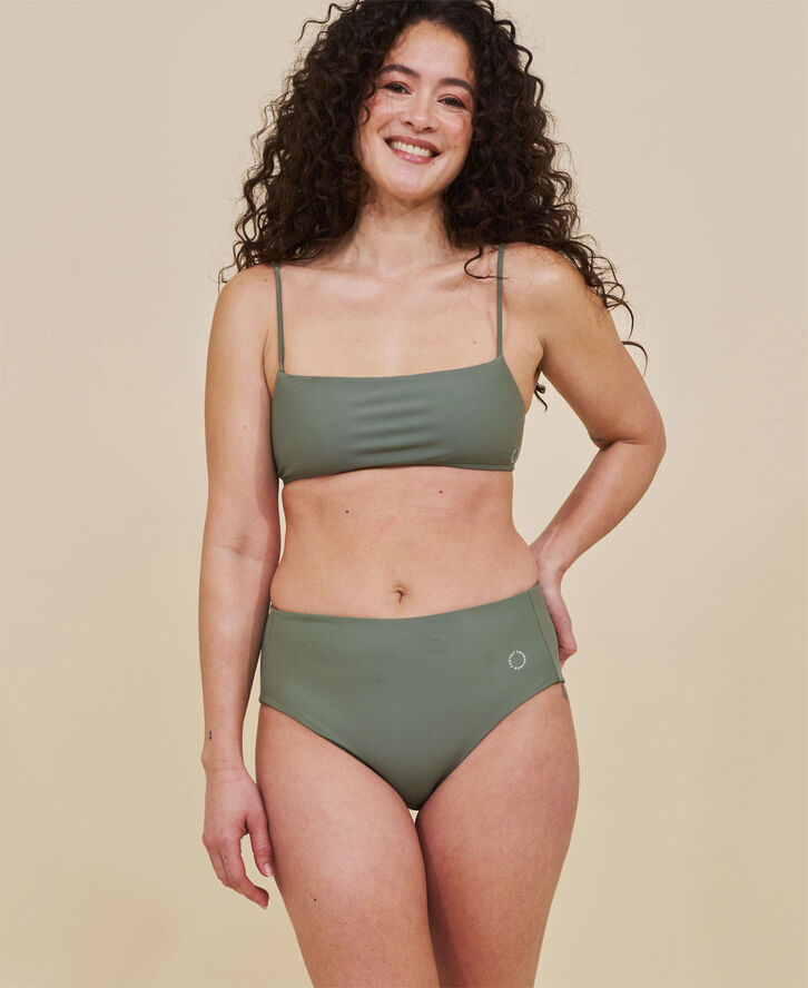 Ubud högmidjade bikinitrosa