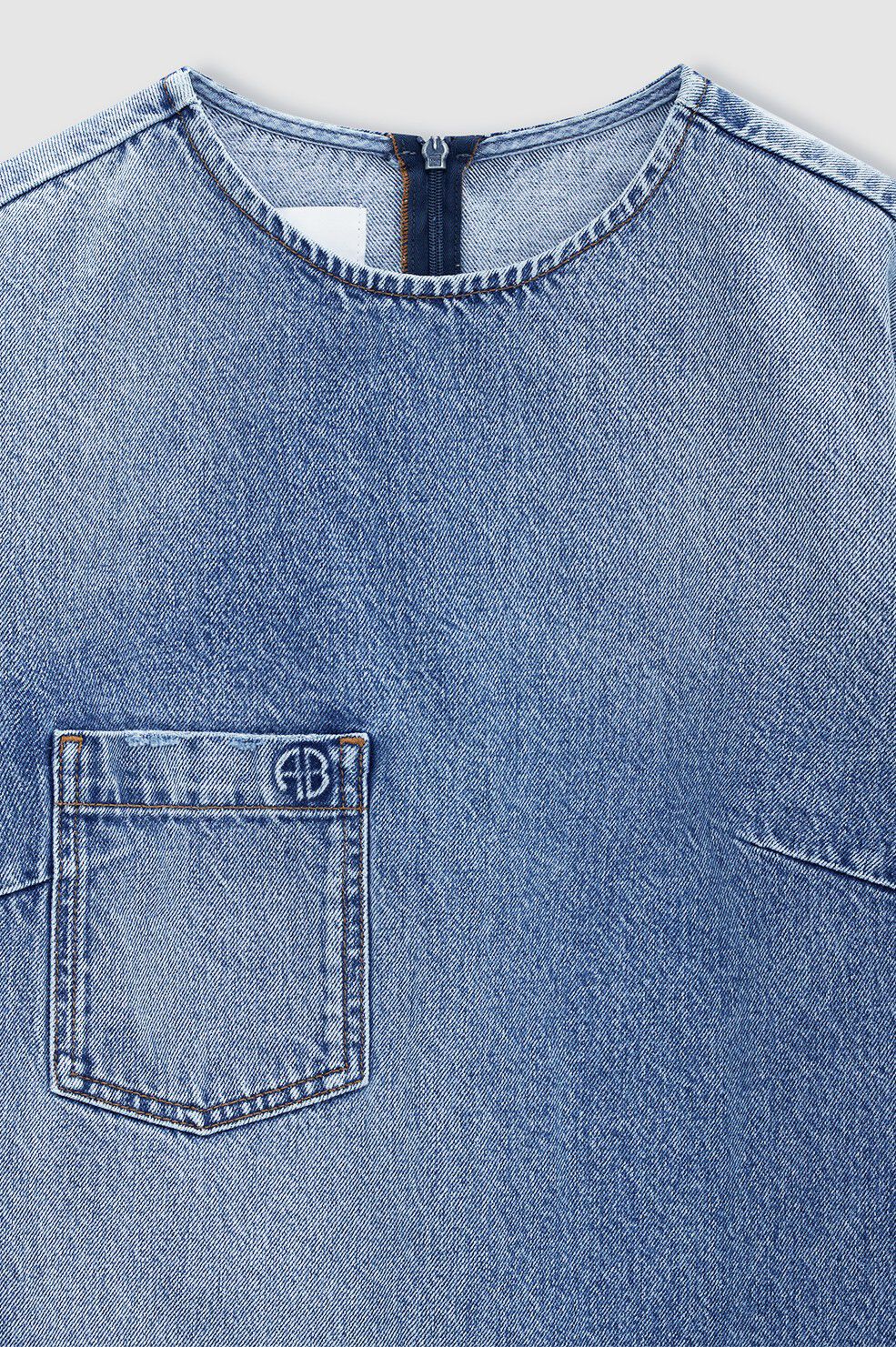 TULAH DRESS - TIDAL BLUE