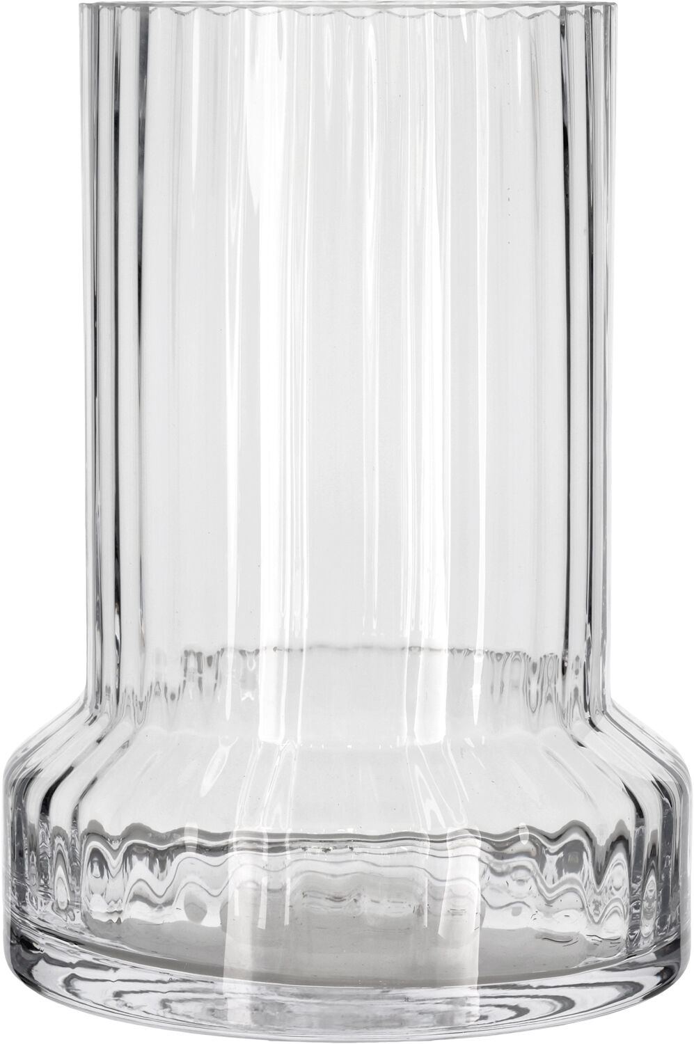 Vas med r&auml;fflor Hvils D21 x 29 cm Klar Glas