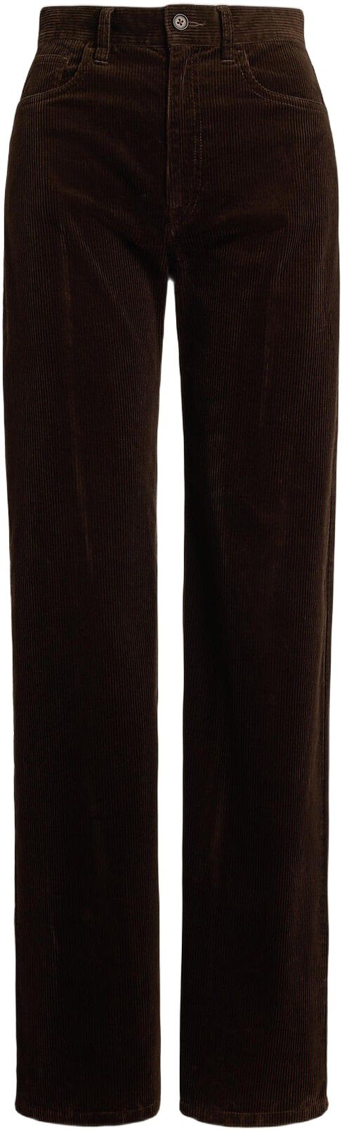 Cotton Corduroy Wide-Leg Pant