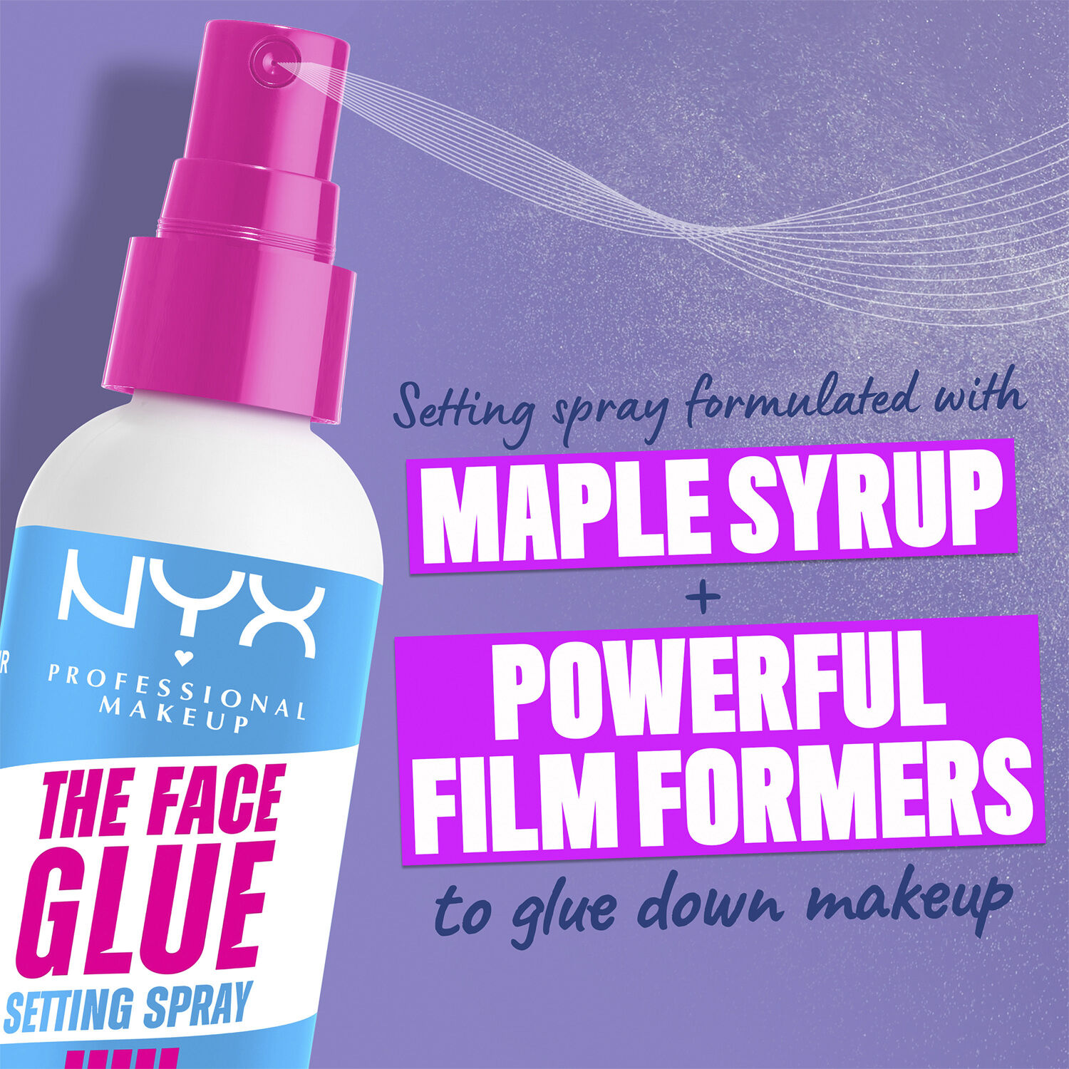 The Face Glue Setting Spray
