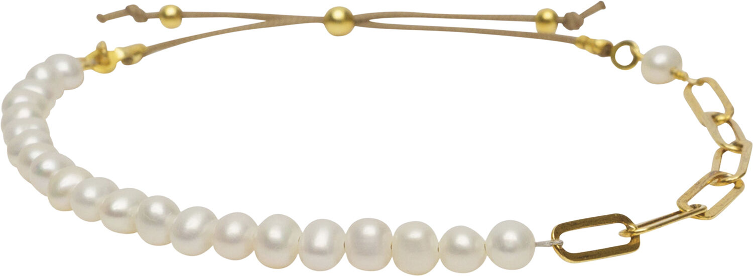 Amelia Bracelet Freshwater Pearl - Gold
