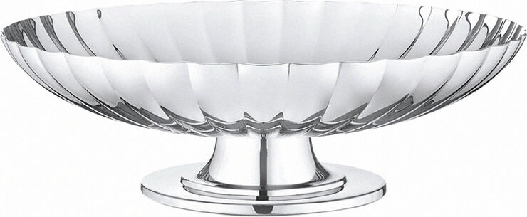 BERNADOTTE DISH ON STAND, SS