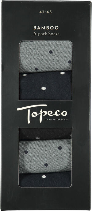 Topeco 6p bamboo socks