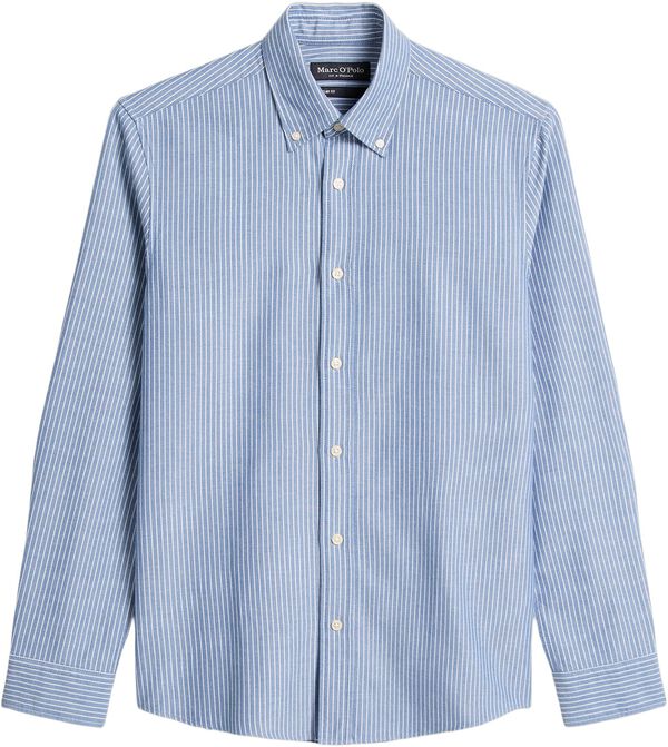 Button down collar, long sleeves, r