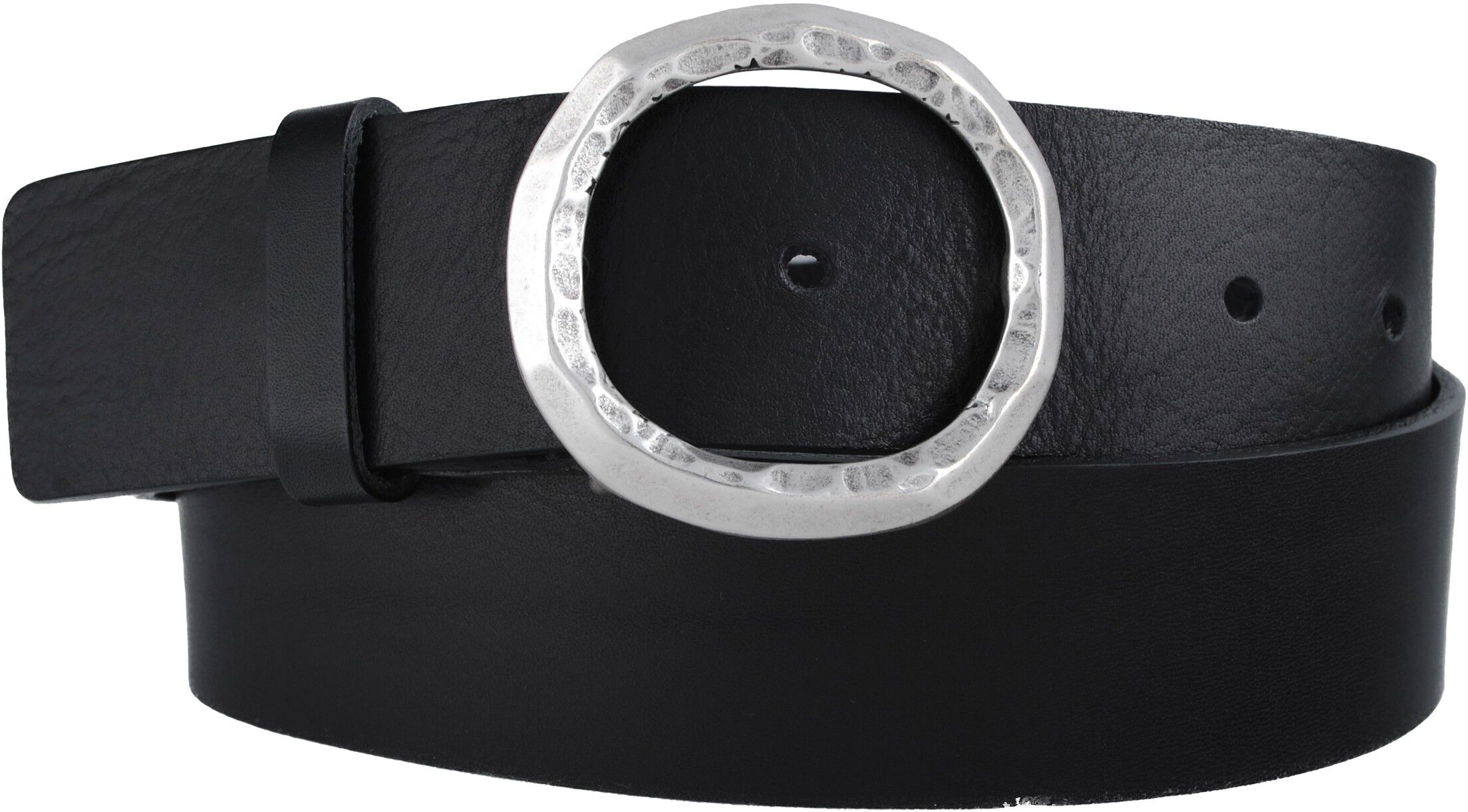 D10227/40 Belt, Black w. silver